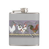 Geflügelpainter Flachmann (Vorderseite)