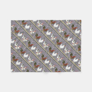 Geflügelpainter Fleecedecke