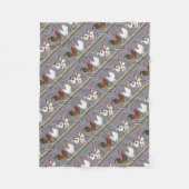 Geflügelpainter Fleecedecke (Vorderseite)