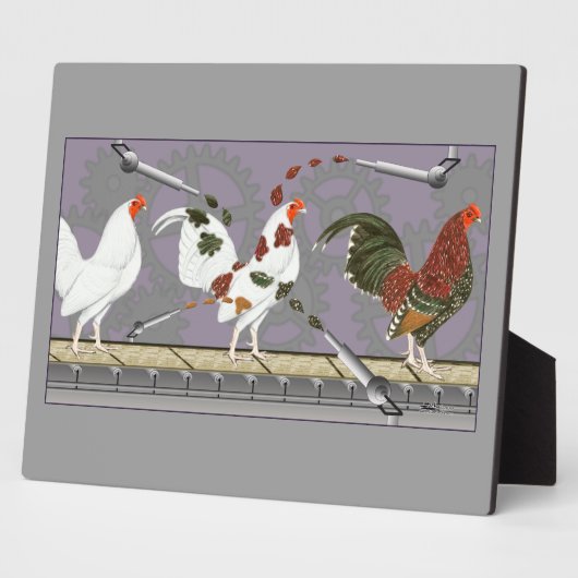 Geflügelpainter Fotoplatte (Seite)