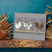 Geflügelpainter Fotoplatte (Seite)