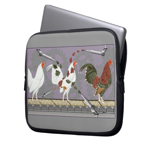 Geflügelpainter Laptopschutzhülle (Vorderseite Links)