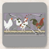 Geflügelpainter Untersetzer (Vorderseite)