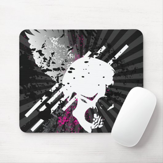 geflügelt. mousepad (Mit Mouse)