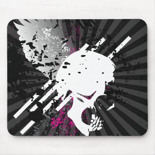 geflügelt. mousepad (Vorne)