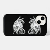 Geflügelte Drachen iPhone Hülle (Rückseite (Horizontal))