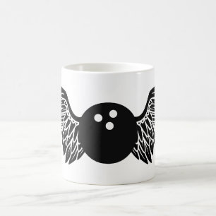 geflügelter Bowling Kaffeetasse