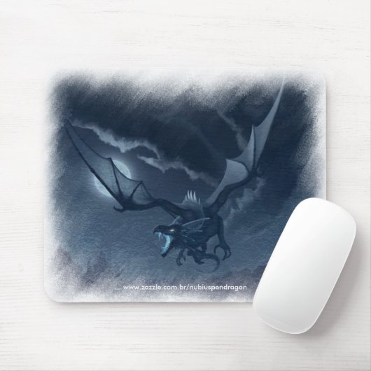 Geflügelter Drache Mousepad (Mit Mouse)