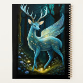Geflügelter Hirsch Fantasy Planer (Rückseite)