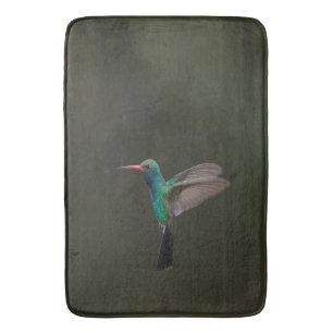 Geflügelter Hummingbird Badematte