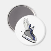 geflügelter Skate Magnet (Vorderseite/Rückseite)