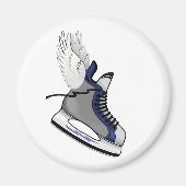 geflügelter Skate Magnet (Vorne)