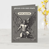 Geflügelter Souverän Focalor Karte (Gelbe Blume)