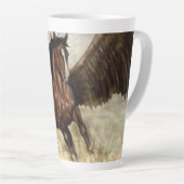 Geflügeltes Pegasus Milchtasse (Rechte Ecke)