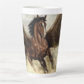 Geflügeltes Pegasus Milchtasse (Vorderseite)