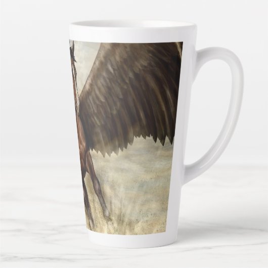 Geflügeltes Pegasus Milchtasse (Rechts)