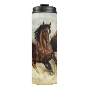Geflügeltes Pegasus Thermosbecher