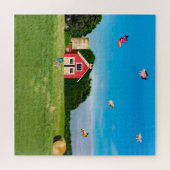 Geflügeltes Schweinepuzzle Puzzle (Horizontal)