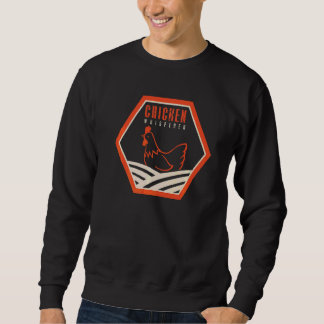 Geflügelzucht Bauer Hühner Hühnerweisspern Sweatshirt