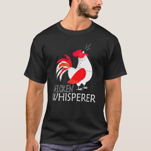Geflügelzuchtbetrieb — Whisperer-Bauer T-Shirt (Vorderseite)
