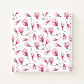 Geflüster der rosa Magnolie Notizblock (Rückseite)
