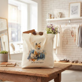 Geflüster des wilden Fuchses in Wasserfarbe, nach  Tragetasche