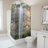 Geflüster von Toccoa Falls Duschvorhang (Beispiel)