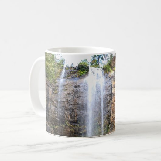 Geflüster von Toccoa Falls Kaffeetasse (Vorderseite Links)