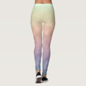 Geflüsterte Pastelltöne Leggings (Rückseite)