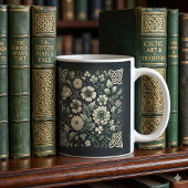 Geflüstertes Klee-Knotenmuster-Garten Kaffeetasse
