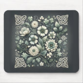 Geflüstertes Kleeblatt-Knotenwerk-Garten Mousepad (Vorne)