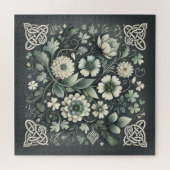 Geflüstertes Kleeblatt-Knotenwerk-Garten Puzzle (Horizontal)