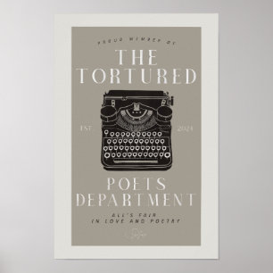 Gefolterte Poeten-Abteilung - Mitglieder drucken Poster