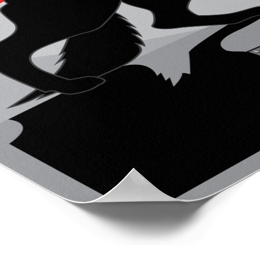 "Gefolterte Soule A.C." GSD Poster (Ecke)