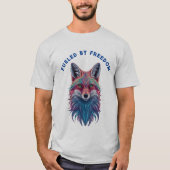 Gefördert durch freigebackenen Wolfsmolf-T - Shirt (Vorderseite)