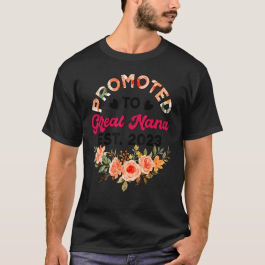 Gefördert nach Great Nana Est 2023 T-Shirt (Vorderseite)