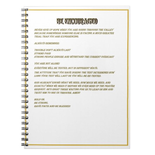 gefördert werden notizblock (Vorderseite)