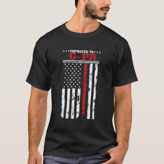 Gefördert zu G-Pa nach Ende 2023 Flag American G-P T-Shirt