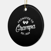 Gefördert zu Grampa Est 2024 Funny New Grampa Gesc Keramik Ornament (Links)