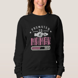 Gefördert zu Mamaw 2025 Geschenke Schwangerschaft Sweatshirt