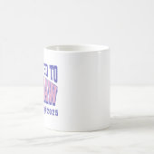 Gefördert zu Mamaw Est.2025 Schwangerschaftsankünd Kaffeetasse (Mittel)