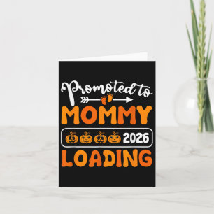 Gefördert zu Mommy 2026 Laden Pumpkin Halloween N Karte