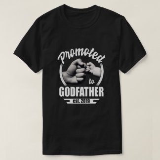 Gefördert zum Godvater 2019 Vatertag Geschenk T-Shirt