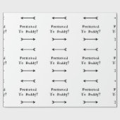 Gefördert zum Pflege Vati - adoptieren Sie - neuer Geschenkpapier (Flach)