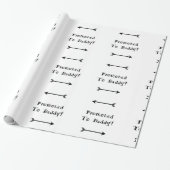 Gefördert zum Pflege Vati - adoptieren Sie - neuer Geschenkpapier (Ungerollt)