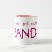 Gefördert zur Großmutter Zweifarbige Tasse (Mittel)