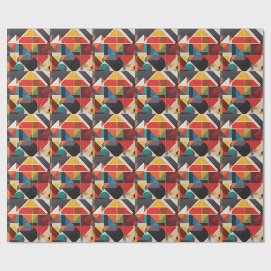 geformt geschenkpapier (Flach)