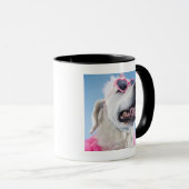 Geformte Klassen des Hundetragende Herzens und Tasse (VorderseiteRechts)