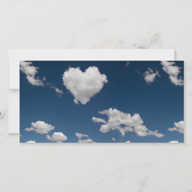 Geformte Wolke des Herzens (Vorderseite)