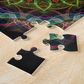 geformtes Blätter des Spirograph Ei Puzzle (Seite)